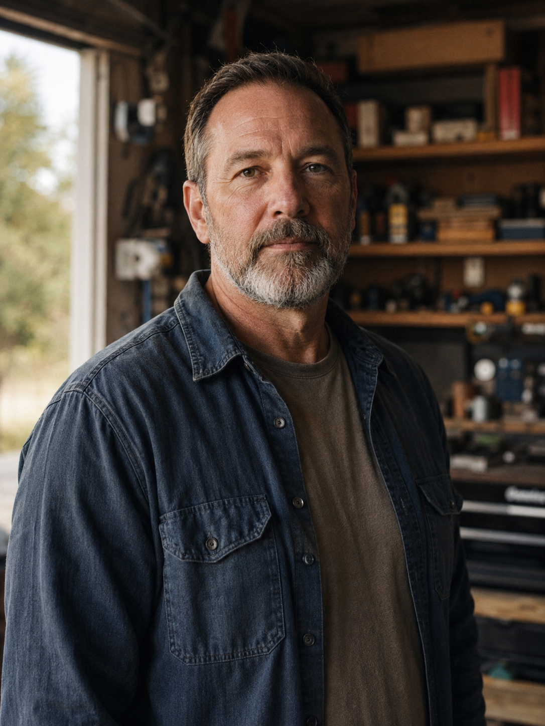 Portrait of a veteran